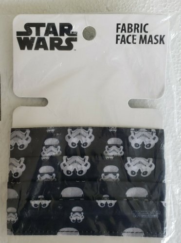 BRAND NEW (1) DISNEY Star Wars STORMTROOPERS KIDS Fabric Face Mask Concept One
