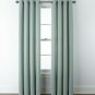 (1) JCPenney Home Arista Mint Light Green Teal Grommet Top Curtain Panel 50 x 84