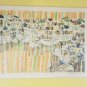 Rare MEREDITH MILLER  Handsigned & numbered 49/140 Vintage DOVES Lithograph Art