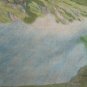 WOW! Hand signed & titled A. Gluck German Landscape Art Antique Print - Germany