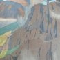 WOW! Hand signed & titled A. Gluck German Landscape Art Antique Print - Germany