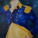 Original Michael Ford - GEORGE WASHINGTON- Large Painting U.S President's Series