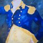 Original Michael Ford - GEORGE WASHINGTON- Large Painting U.S President's Series