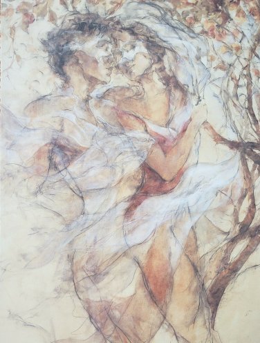 Hand Signed Gary Benfield - Desire - Artist Proof Serigraph Framed Art Print
