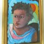 Rare Original Acrylic Art Painting Untitled "Young Native Haitian Girl"-Signed W