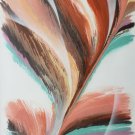 Original & Signed Dom Mingolla Large Abstract  Art Colorful Watercolor Painting