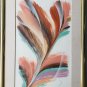Original & Signed Dom Mingolla Large Abstract Art Colorful Watercolor Painting