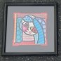 Framed Romero Britto - FRANCES - Cubism Pop Art Print Miami, Florida BRAZILIAN