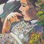 Original 1991 Signed PAUL FERNANDEZ CAROL  on canvas SEVENARTS GALLERY OWNER, CT