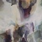 Signed Madeleine Vallier Watercolor Art Painting Ann Arbor Michigan Artist