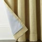 NEW IN BOX (1) JCP Home Sullivan YELLOW Blackout Grommet Curtain Panel 50 X 95