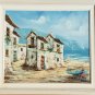 Signed Vedanta Sitar Pelazzo Ibaniz Belarus Spain Seaside Art Painting Florida
