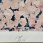 1988 Framed & Signed Ting Shao Kuang CHERRY BLOSSOM 17/275 Serigraph Art Print