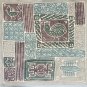 Rare Original Zimbabwe African Art Textile Batik Sankofa Print Painting Africa