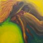 Signed Eugene Duarte Nude Woman Original Surreal Painting Miami Florida Artist