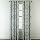 (1) JCPenney Home Casey Jacquard IMPERIAL TEAL 7313191 Grommet Curtain 50 X 84 (1) JCPenney Home Casey Jacquard IMPERIAL TEAL 7313191 Grommet Curtain 50 X 84