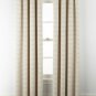 (1) Linden Street BELHAVEN Sierra Brown Rust Orange 3-WAYS Tab Top Curtain 50x84