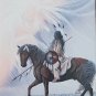 Hand Signed BILL RABBIT - Before the Storm - Framed Art Poster Print 14 by 11