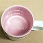 Vintage MARIE Name meaning Caring Coffee Mug Papel Marci G. White & Burgundy