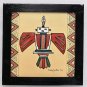 2006 Signed Sally Melton Navajo Native American Indian Framed Art