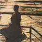 Vintage & Original Signed - S. ANOSH - Framed Art Painting on Canvas Board
