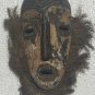 Vintage Lega Bwami Zaire Congo African Tribal Art Antique Bearded Kaolin Mask