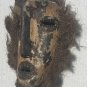 Vintage Lega Bwami Zaire Congo African Tribal Art Antique Bearded Kaolin Mask