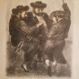 Hand Signed Tully Filmus 7/100 - To Life - Lithograph Judaica Jewish Israel Art