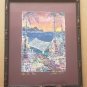 HAND SIGNED Linda Pirri âMAI TAI TIMEâ Hawaii Tropical Framed Lithograph Print