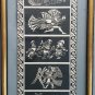 Signed 1980 Pedro Puerta Mochica Miscellany Indian Art Chan Chan Trujillo, Peru
