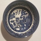 (1) NEW Churchill China Blue Willow Coupe Cereal Bowl Georgian Shape England