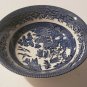 (1) NEW Churchill China Blue Willow Coupe Cereal Bowl Georgian Shape England