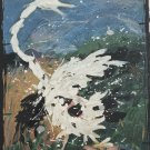 Signed Benoit Cote - LA COQUELUCHE 1993 Ltd. Ed. - 65/93 - Serigraph Art Print