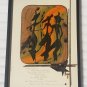 Rare MORTEN FADUM Three Maidens Mixed Media Art Colorado Walking Road Galleries