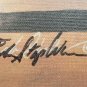 Rare 1977 Signed Jackie Robinson Brooklyn Dodgers Artist Proof Baseball Print