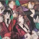 Signed & Framed Linda Le Kinff - Grand Orchestra - Seriolithograph Musical Art
