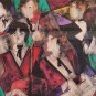 Signed & Framed Linda Le Kinff - Grand Orchestra - Seriolithograph Musical Art