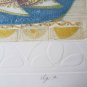 Signed Ebgi Ltd. Ed 95/150 - Jacob's Dream Of A Ladder - Embossed Lithograph Art