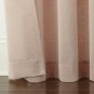 (1) Linden Street Brooke Pink ROSE Sheer Grommet Curtain 50x84 JCPENNEY 7312572