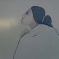 1970's R.C Gorman Navajo Native Indian Woman Litho Print Framed Art, Custom Mats