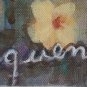 Original & Signed Esquenazi Floral Design Flowers Art Painting on Canvas