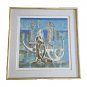 1989 Framed & Signed LU HONG - Rhyme of the Sea - 79/300 Serigraph Art Print