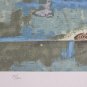 1989 Framed & Signed LU HONG - Rhyme of the Sea - 79/300 Serigraph Art Print