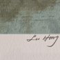 1989 Framed & Signed LU HONG - Rhyme of the Sea - 79/300 Serigraph Art Print