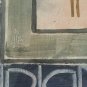 Signed Jira Rare & Original African Art Textile Painting Capetown, South Africa