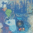 Hand Signed 1971 Shraga Weil SPRING Safrai Gallery Artist Proof Serigraph Print