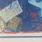 Hand Signed 1971 Shraga Weil SPRING Safrai Gallery Artist Proof Serigraph Print