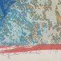 Hand Signed 1971 Shraga Weil SPRING Safrai Gallery Artist Proof Serigraph Print