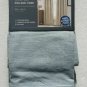(1) JC PENNEY JCP HOME Holland Linen BLUE 100% BLACKOUT Grommet 50 x 84 Curtain