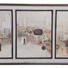 1982 Signed Mikulas Kravjansky "Jerusalem City of Gold"  148/190 Intagilo Print